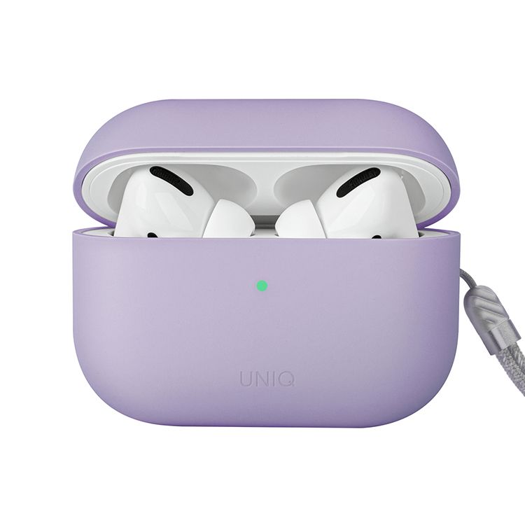 Чехол Uniq LINO лавандовый, для AirPods Pro 2