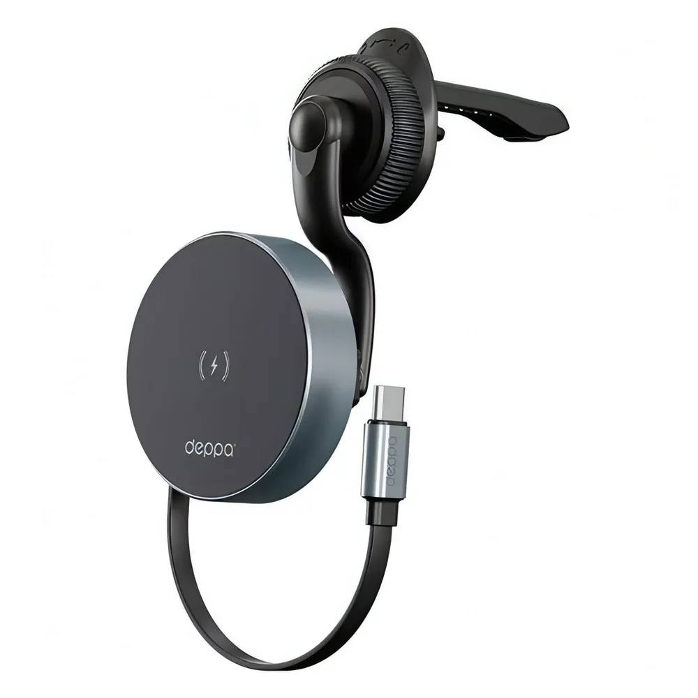 Автомобильный держатель Deppa Magic Cable 2 серый