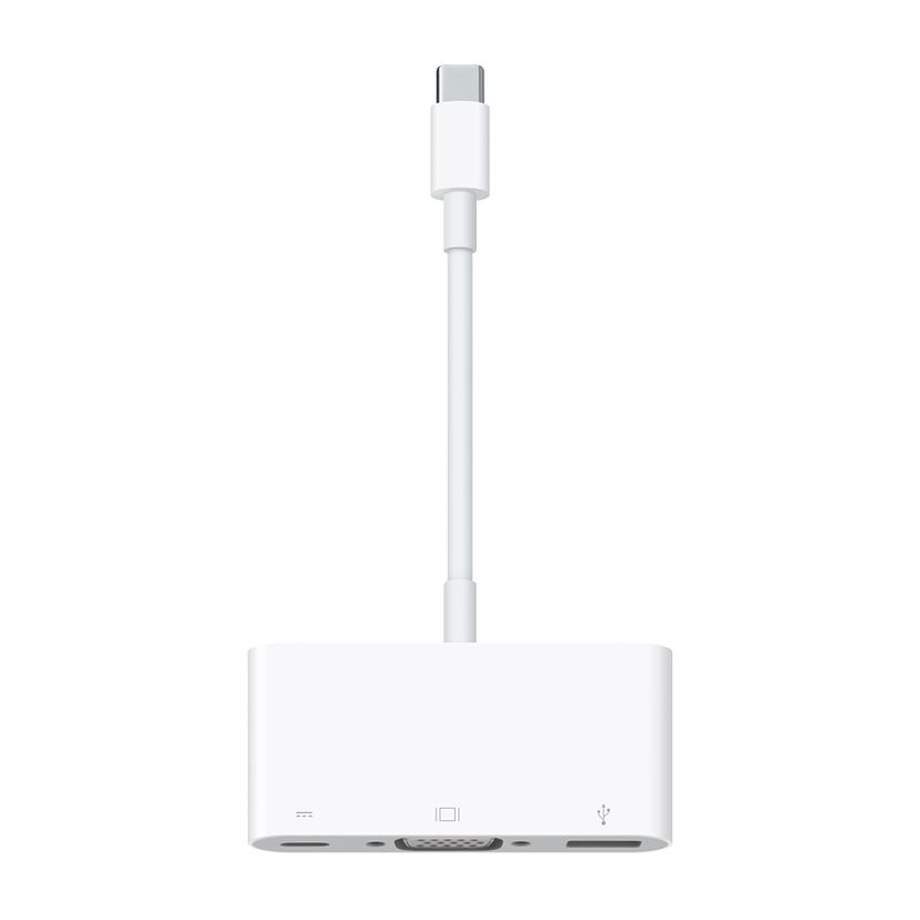 

Адаптер мультипортовый Apple USB-C VGA Multiport Adapter 3 в 1, белый