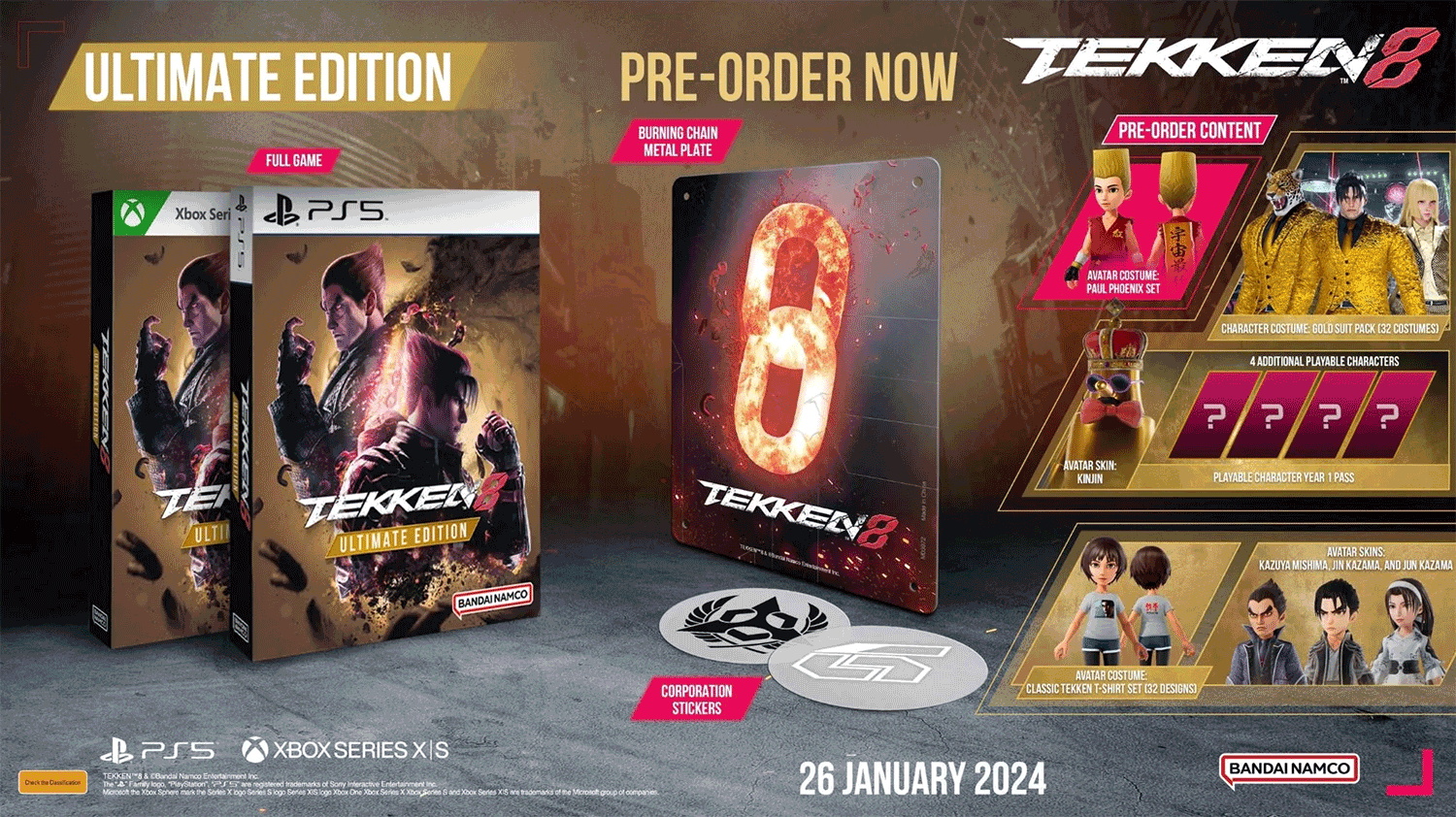 Игра PS5 Tekken 8 Ultimate Edition, (Английский язык), Стандартное издание 3391892029079 - фото 9