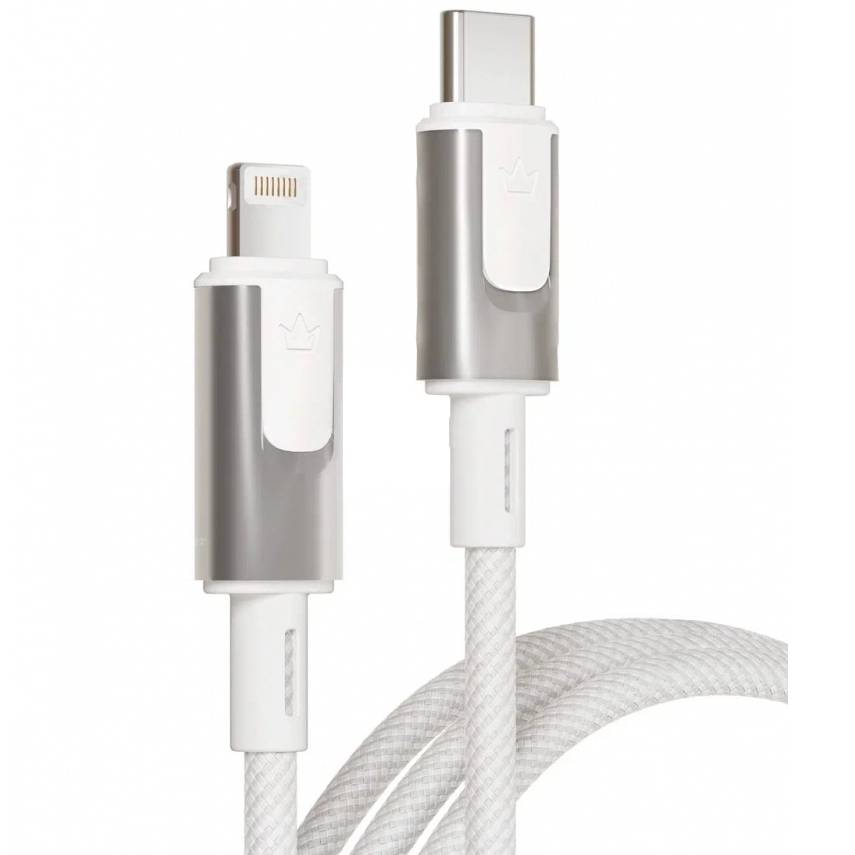 Кабель VLP Force Line USB-C / Lightning 1,2м, белый