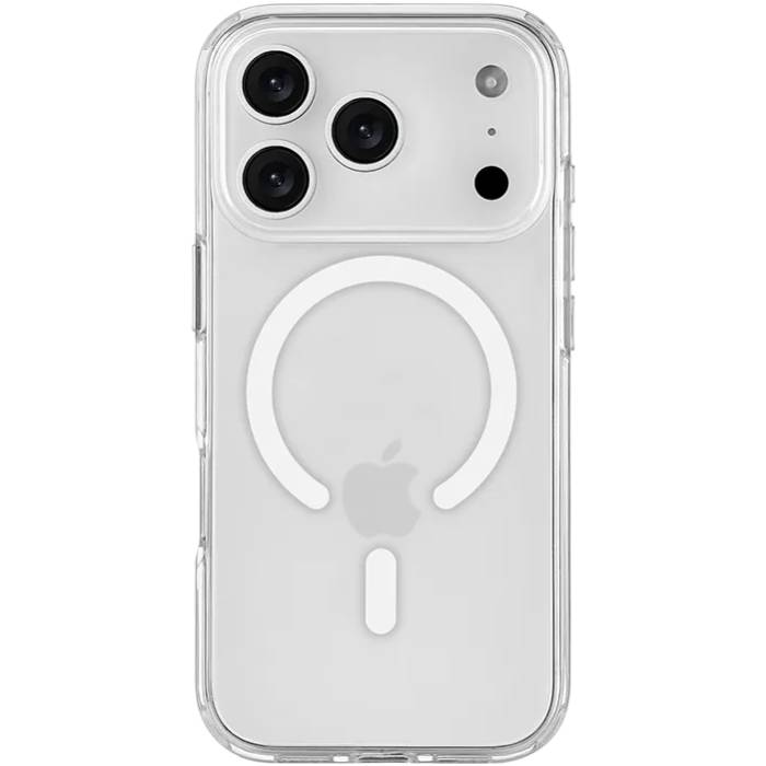 Чехол-накладка uBear Vision Mag для iPhone 17 Pro, поликарбонат, прозрачный
