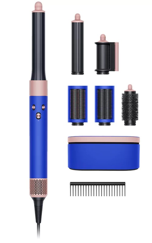 

Стайлер Dyson Airwrap Complete Long HS05 синий/бежевый