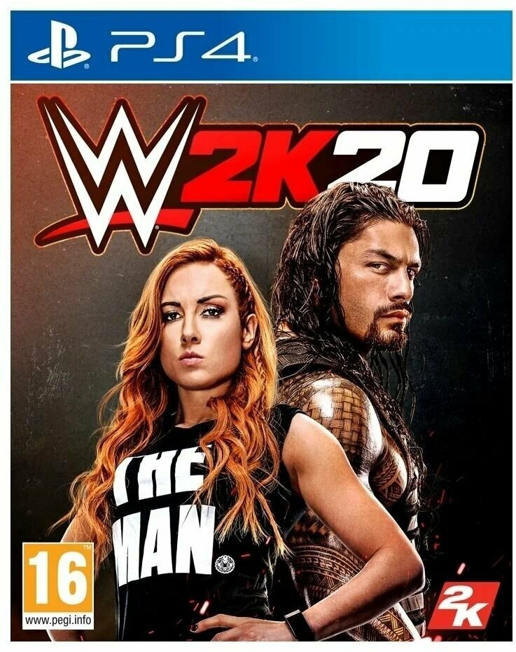 Игра PS4 WWE 2K20, (Английский язык), Стандартное издание