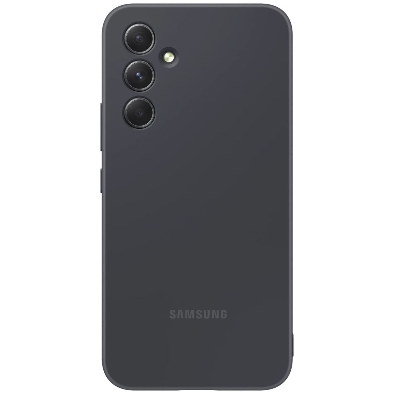 

Чехол-накладка Samsung Silicone Cover для Galaxy A54, силикон, черный
