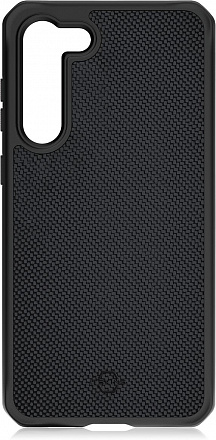 

Чехол-накладка Itskins Hybrid Ballistic для Galaxy S23+, полиуретан, черный