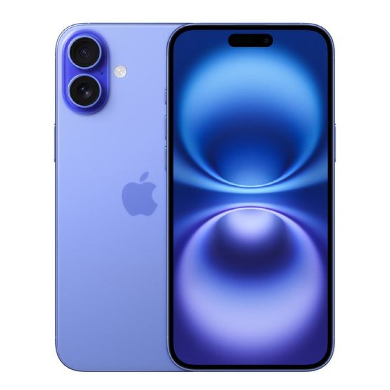 Смартфон Apple iPhone 16 Plus nano SIM+eSIM 256GB, ультрамарин (Ultramarine)