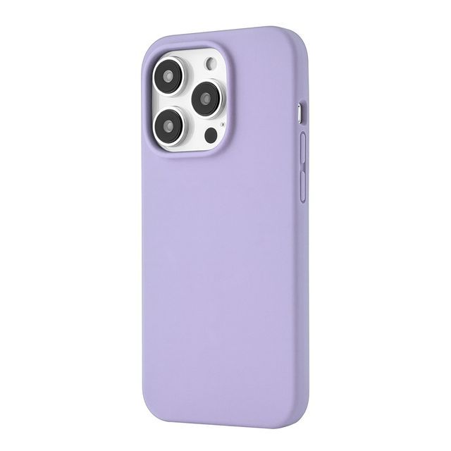 

Чехол-накладка uBear Touch Mag Case для iPhone 14 Plus, силикон, фиолетовый