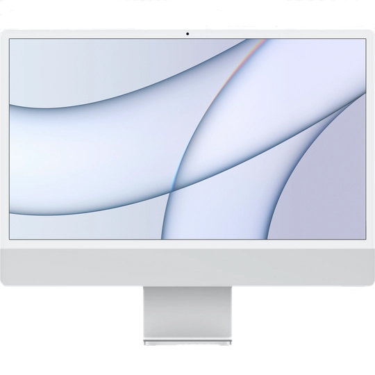 

2021 Apple iMac 24″ серебристый (Apple M1, 8Gb, SSD 256Gb, M1 (7 GPU))