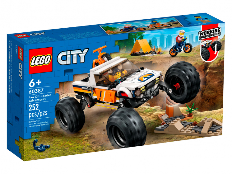 

Конструктор Lego 4x4 Off-Roader Adventures (60387)