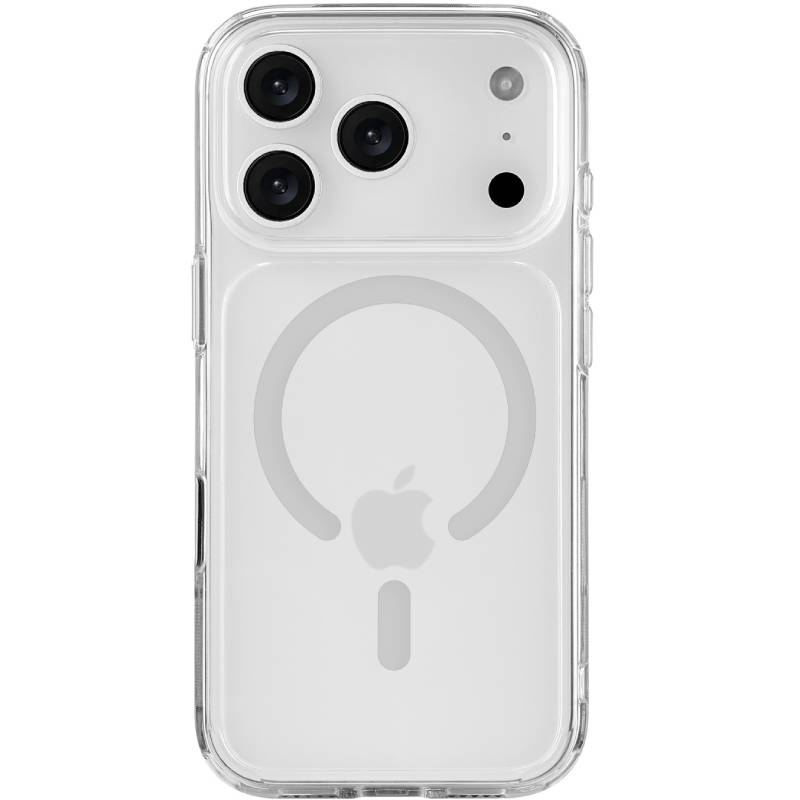 Чехол-накладка uBear Real Mag для iPhone 17 Pro Max, поликарбонат, прозрачный