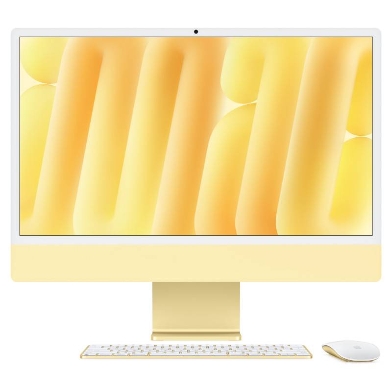 Моноблок 2024 Apple iMac 24″ желтый (16Gb, SSD 512Gb, M4 (10 GPU))