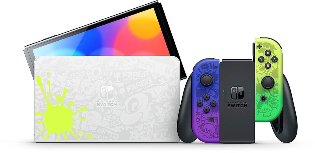 

Игровая консоль Nintendo Switch OLED Splatoon 3 Edition