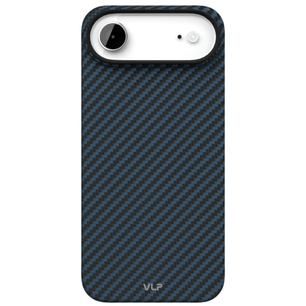 Чехол-накладка VLP Kevlar Case для iPhone Air, кевлар, синий