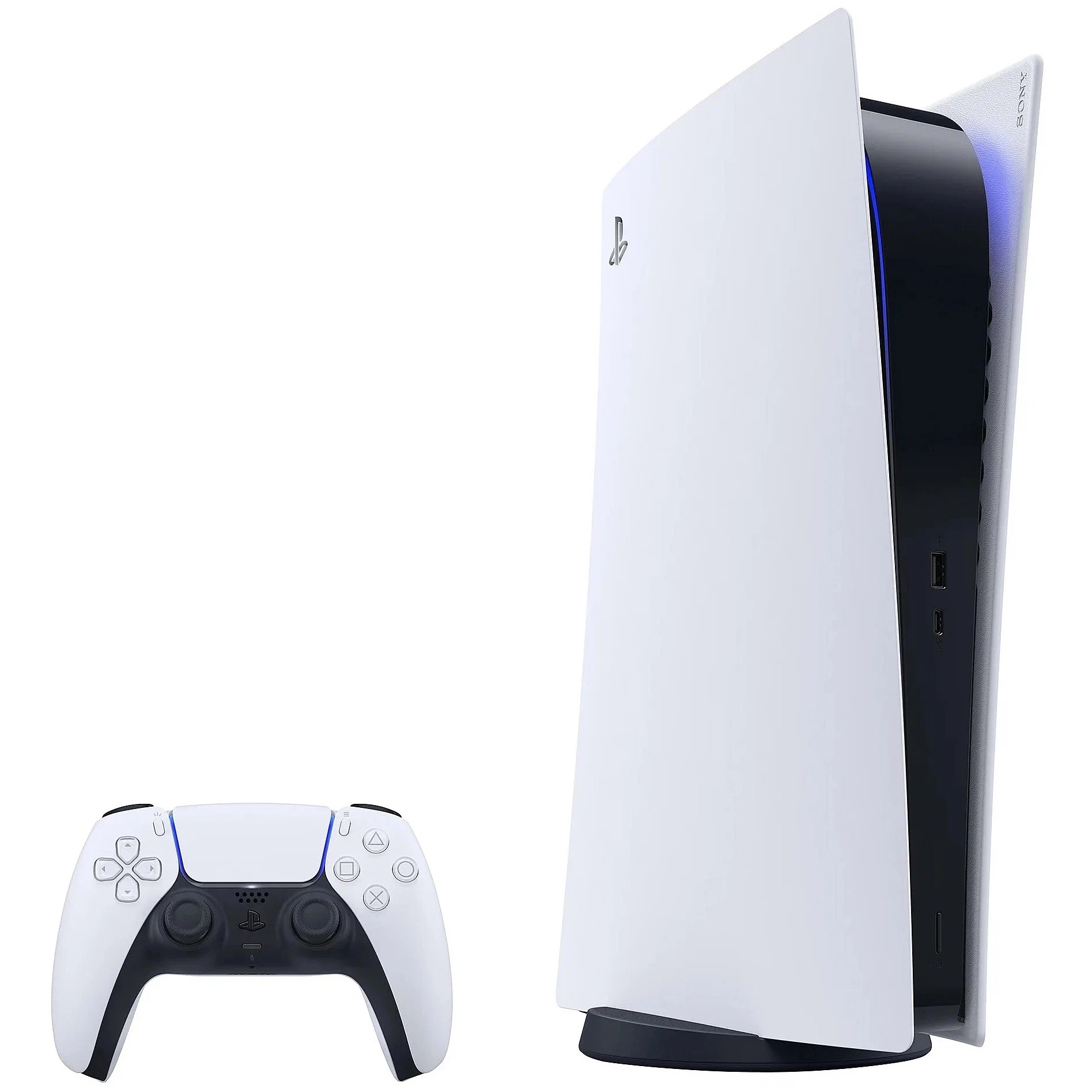 Игровая консоль Sony PlayStation®5 Digital edition, цвет белый CFI-1216B - фото 1