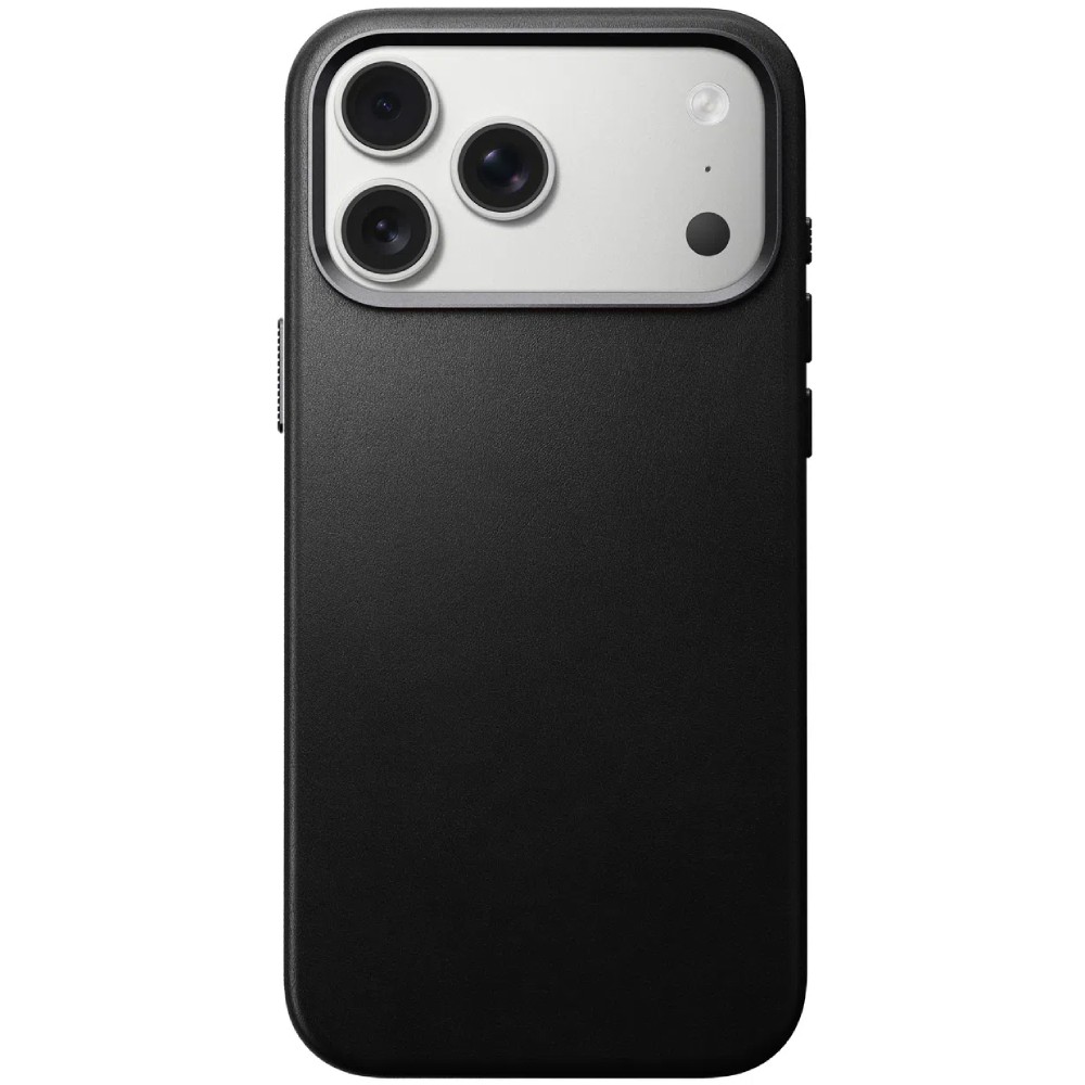 Чехол-накладка Nomad Traditional Leather Case для iPhone 17 Pro Max, кожа, черный