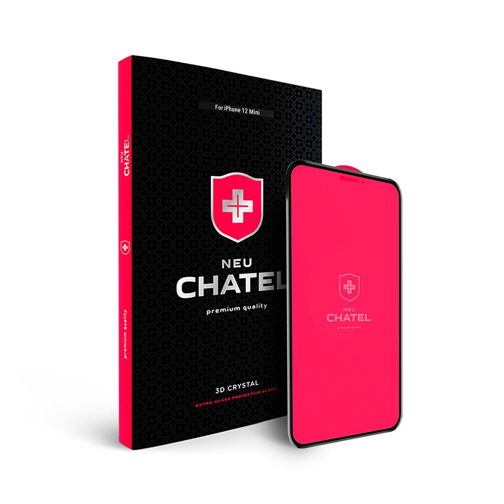 Защитное стекло NEU Chatel Narrow Border Crystal 2.5D для iPhone 12 mini