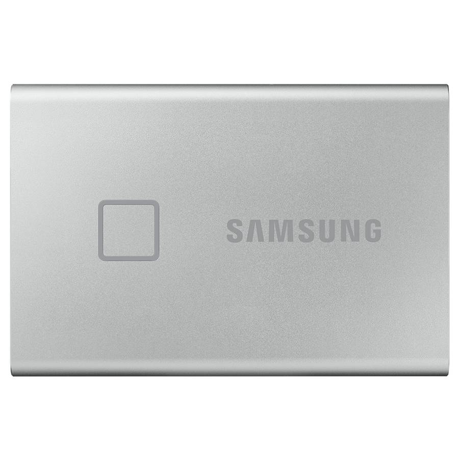 Внешний SSD накопитель 1Тб Samsung Т7 Touch MU-PC1T0S/WW - фото 1