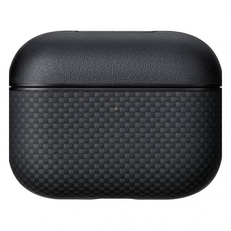 Чехол Pitaka Ультра тонкий черный, для AirPods Pro 3