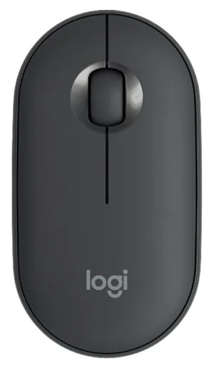 

Мышь Logitech Pebble M350, беспроводная, черный