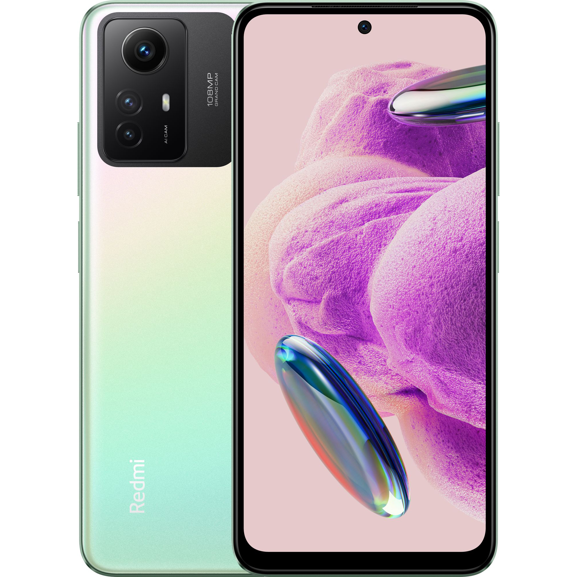 

Смартфон Redmi Note 12S 6.67″ 8Gb, 256Gb, зеленый жемчуг
