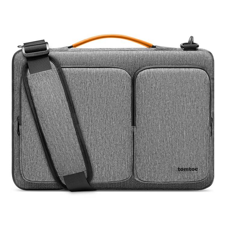 Сумка 14″ Tomtoc Defender - A42 Laptop Shoulder Briefcase, серый