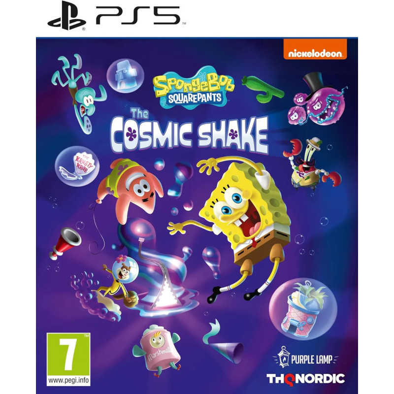 Игра PS5 SpongeBob SquarePants. The Cosmic Shake, (Русские субтитры), Стандартное издание 1CSC20006140 - фото 1
