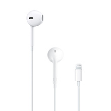 Наушники Apple EarPods с разъёмом Lightning, белый - 0