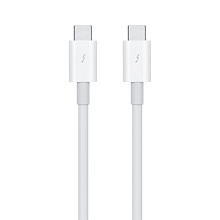 Кабель Apple Thunderbolt 3 USB-C / USB-C, A, 100Вт  0,8м, белый - 1