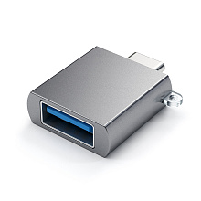 Адаптер Satechi Type-C USB 3.0 USB / USB-C, серый космос - 1