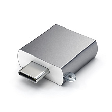 Адаптер Satechi Type-C USB 3.0 USB / USB-C, серый космос - 2