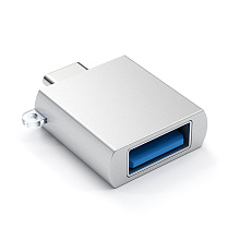 Адаптер Satechi Type-C USB 3.0 USB / USB-C, серебристый - 0