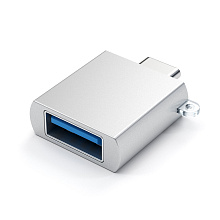 Адаптер Satechi Type-C USB 3.0 USB / USB-C, серебристый - 1