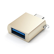 Адаптер Satechi Type-C USB 3.0 USB / USB-C, золотой - 1