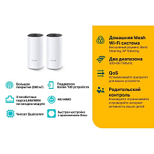 Mesh система TP-LINK Deco M4 (2 шт.), белый - 3