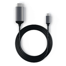 Кабель Satechi USB-C / HDMI, 1,8м, серый космос - 0