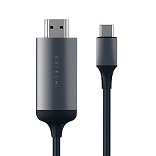 Кабель Satechi USB-C / HDMI, 1,8м, серый космос - 1