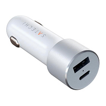 Зарядное устройство автомобильное Satechi 72W Type-C PD Car Charger, 72Вт, серебристый - 1