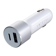 Зарядное устройство автомобильное Satechi 72W Type-C PD Car Charger, 72Вт, серебристый - 2