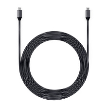 Кабель Satechi USB-C / USB-C, A, 100Вт  2м, черный - 0