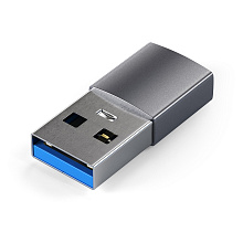 Адаптер Satechi USB Type-A to Type-C Adapter USB / USB-C, серый космос - 1