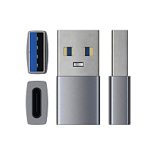 Адаптер Satechi USB Type-A to Type-C Adapter USB / USB-C, серый космос - 3