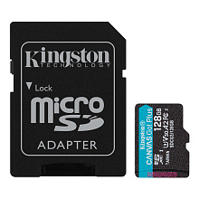 Карта памяти microSDXC Kingston Canvas Go Plus, 128GB - 0