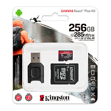 Карта памяти microSDXC Kingston Canvas React Plus, 256GB - 2