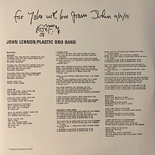 Виниловая пластинка John Lennon / Plastic Ono Band - John Lennon / Plastic Ono Band (deluxe) (2021) - 2