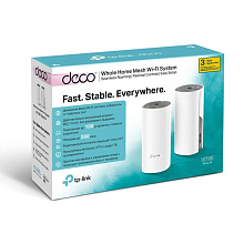 Mesh система TP-LINK Deco E4 (комплект 2шт), белый - 2