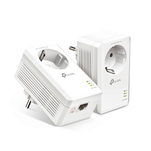 Адаптер PowerLine TP-LINK TL-PA7017P KIT, белый - 0