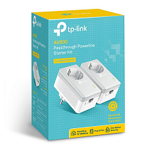 Адаптер PowerLine TP-LINK TL-PA4010P KIT, белый - 2