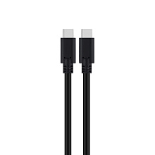 Кабель Mobiledata USB-C / USB-C 1м, черный - 1