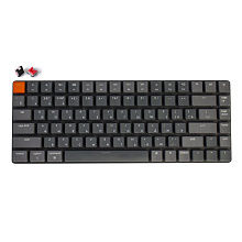 Клавиатура Keychron K3, RGB подсветка, Red Switch, тёмно-серый - 0